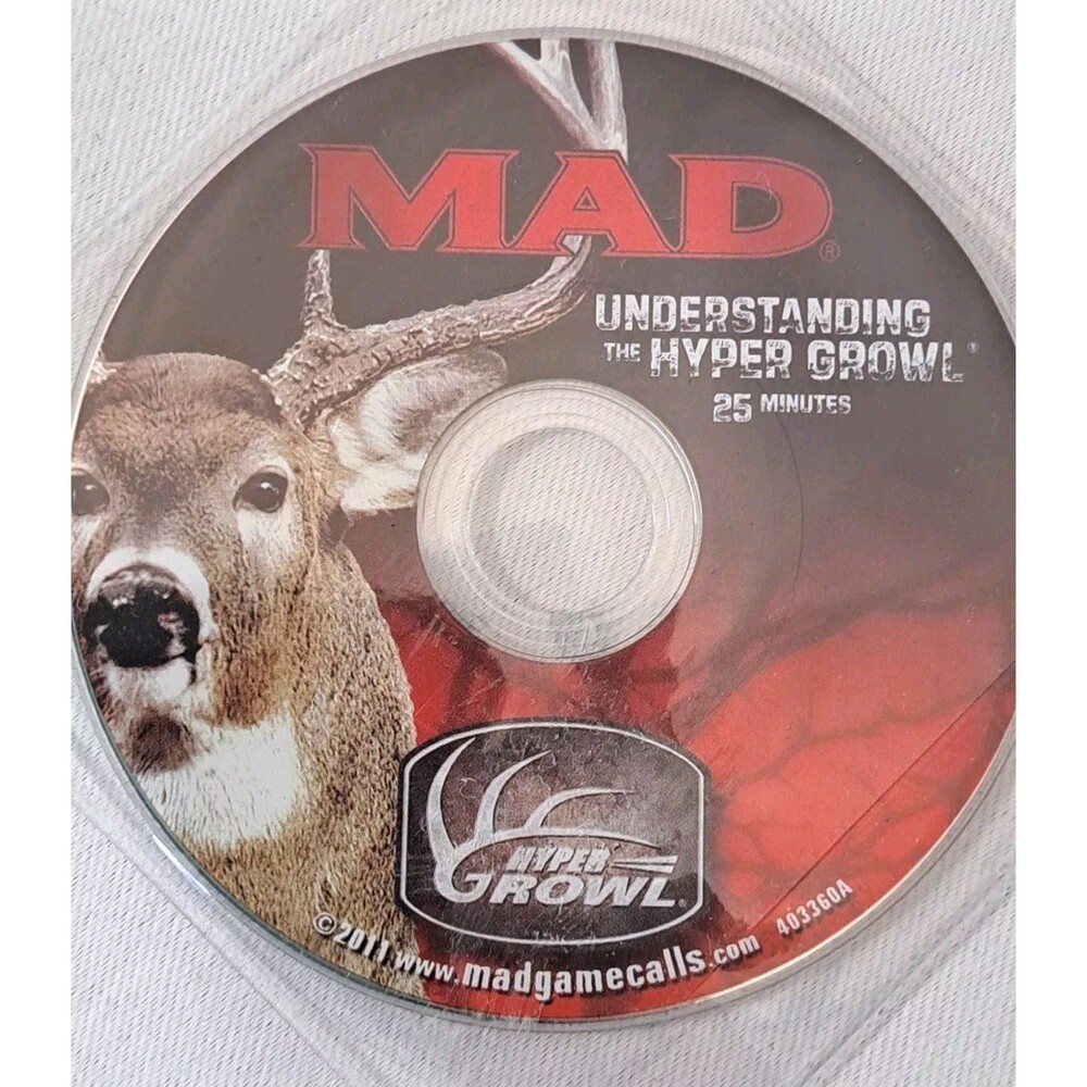 2011 MAD Game Calls Mini Disc "Understanding The Hyper Growl"